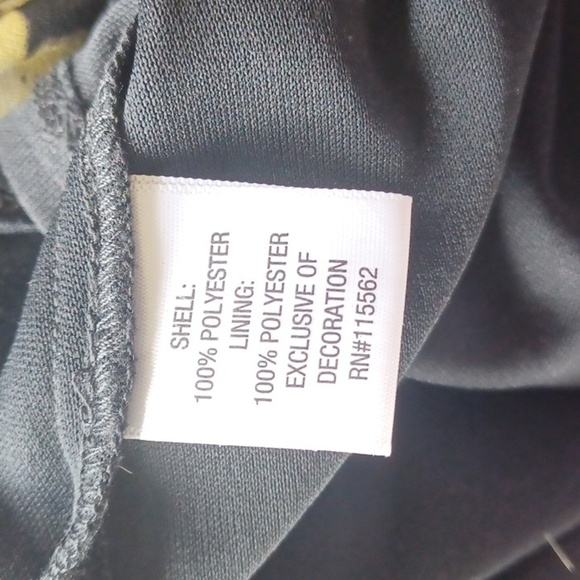 Disney Beauty and the Beast Feather Print Dress Jr M - Picture 8 of 8